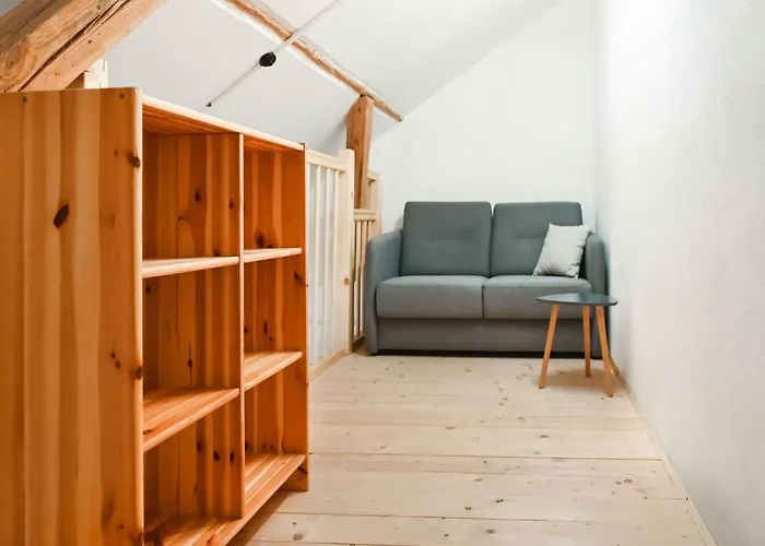 Apartment Loft-like In With Swimming Pond