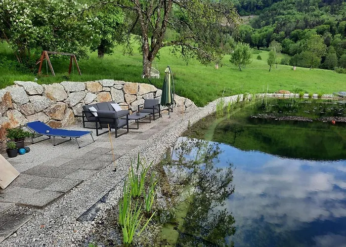 Loft-like In With Swimming Pond